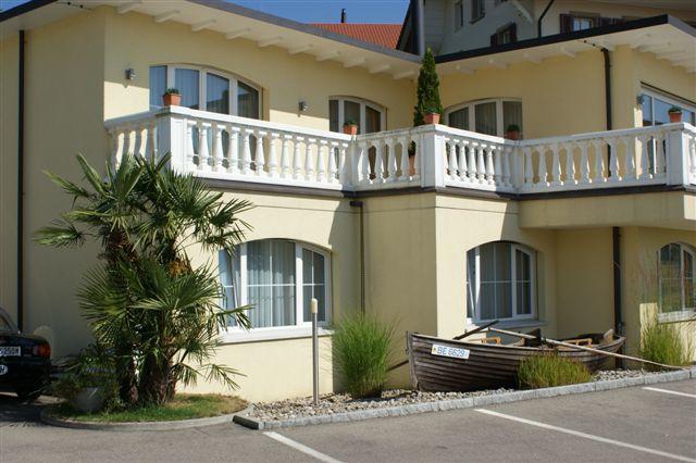 Restaurant-Hotel Seeblick Morigen Exterior foto